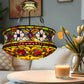 CDH 18" XLARGE Tiffany Upright Lamp 46cm shade (19007CR)