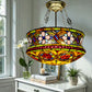 CDH 18" XLARGE Tiffany Upright Lamp 46cm shade (19007CR)