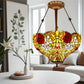 CDH 18" XLARGE Tiffany Upright Lamp 46cm shade (19006CR)