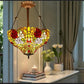CDH 18" XLARGE Tiffany Upright Lamp 46cm shade (19006CR)