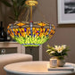 CDH 18" XLARGE Tiffany Upright Lamp 46cm shade (19015CR)
