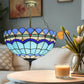 CDH 18" XLARGE Tiffany Upright Lamp 46cm shade (19023CR)