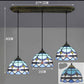 CDH 10” Tiffany Pendant Lamp 20cm shades (12101P3)