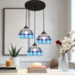 CDH 10” Tiffany Pendant Lamp 20cm shades (26006BP3R)