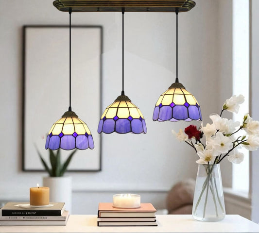 CDH 10” Tiffany Pendant Lamp 20cm shades (26006PP3)