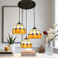 CDH 10” Tiffany Pendant Lamp 20cm shades (26006YP3R)