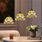 CDH 10” Tiffany Pendant Lamp 20cm shades (12045P3)