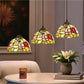 CDH 10” Tiffany Pendant Lamp 20cm shades (11002P3)