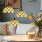 CDH 10” Tiffany Pendant Lamp 20cm shades (12021P3R)