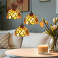 CDH 10” Tiffany Pendant Lamp 20cm shades (12068P3R)