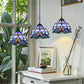 CDH 10” Tiffany Pendant Lamp 20cm shades (15008P3)