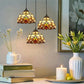 CDH 10” Tiffany Pendant Lamp 20cm shades (12025P3R)
