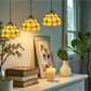 CDH 10” Tiffany Pendant Lamp 20cm shades (12103P3)