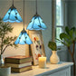 CDH 10” Tiffany Pendant Lamp 20cm shades (12066WP3R)