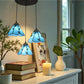CDH 10” Tiffany Pendant Lamp 20cm shades (12066WP3R)
