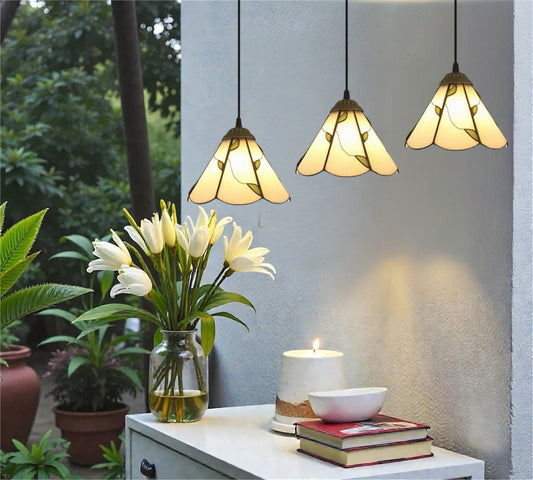 CDH 10” Tiffany Pendant Lamp 20cm shades (26009WP3)