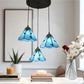 CDH 10” Tiffany Pendant Lamp 20cm shades (12066WP3R)