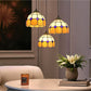 CDH 10” Tiffany Pendant Lamp 20cm shades (26006YP3R)