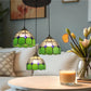 CDH 10” Tiffany Pendant Lamp 20cm shades (26006GP3R)