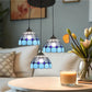 CDH 10” Tiffany Pendant Lamp 20cm shades (26006BP3R)