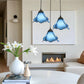 CDH 10” Tiffany Pendant Lamp 20cm shades (12034BP3R)