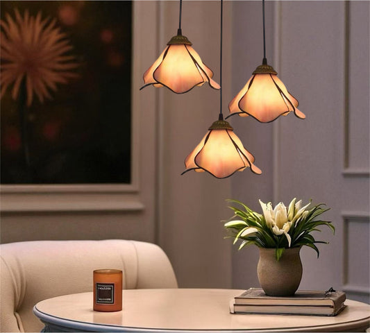 CDH 10” Tiffany Pendant Lamp 20cm shades (12034SPP3R)