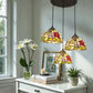 CDH 10” Tiffany Pendant Lamp 20cm shades (11002P3R)