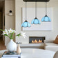 CDH 10” Tiffany Pendant Lamp 20cm shades (26007BP3)
