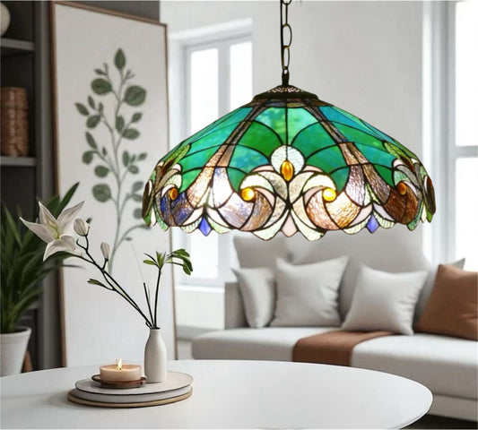 CDH 16" Tiffany Pendant Lamp 40cm shade (16013C)