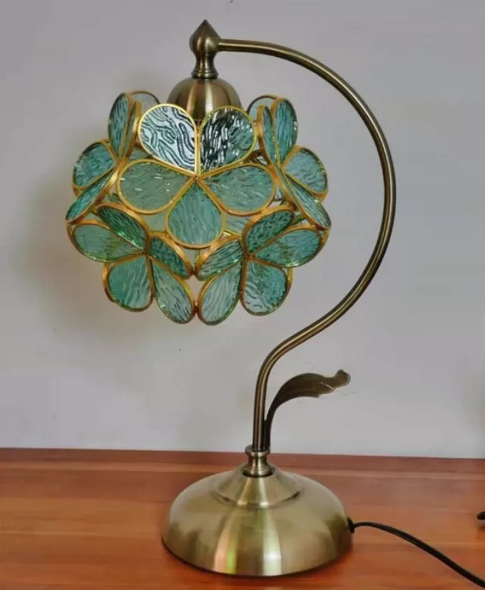 CDH Cherry Blossom Style Tiffany Table Lamp (12033D)