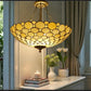 CDH 20” XLARGE Tiffany Upright Lamp with 50cm shade (19021CR)