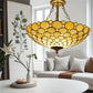 CDH 20” XLARGE Tiffany Upright Lamp with 50cm shade (19021CR)