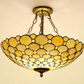 CDH 20” XLARGE Tiffany Upright Lamp with 50cm shade (19021CR)