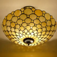 CDH 20” XLARGE Tiffany Upright Lamp with 50cm shade (19021CR)