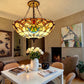 CDH 20” XLARGE Tiffany Upright Lamp with 50cm shade (19018CRX)
