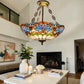 CDH 20” XLARGE Tiffany Upright Lamp with 50cm shade (19019CRX)