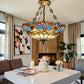 CDH 20” XLARGE Tiffany Upright Lamp with 50cm shade (19019CRX)