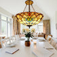 CDH 20” XLARGE Tiffany Upright Lamp with 50cm shade (19018CRX)