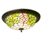 CDH 16" Tiffany Style Flush Mount Ceiling Lights with 40cm Shade (12723CM)