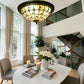 CDH 16" Tiffany Style Flush Mount Ceiling Lights with 40cm Shade (26009CM)