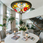 CDH 16" Tiffany Style Flush Mount Ceiling Lights with 40cm Shade (15030CM)