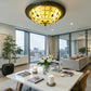 CDH 16" Tiffany Style Flush Mount Ceiling Lights with 40cm Shade (12103CM)