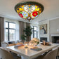 CDH 16" Tiffany Style Flush Mount Ceiling Lights with 40cm Shade (15030CM)