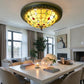 CDH 16" Tiffany Style Flush Mount Ceiling Lights with 40cm Shade (12103CM)
