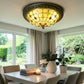 CDH 16" Tiffany Style Flush Mount Ceiling Lights with 40cm Shade (12103CM)