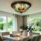CDH 16" Tiffany Style Flush Mount Ceiling Lights with 40cm Shade (16937CM)