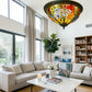 CDH 16" Tiffany Style Flush Mount Ceiling Lights with 40cm Shade (15016CM)