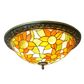 CDH 16" Tiffany Style Flush Mount Ceiling Lights with 40cm Shade (16068CM)