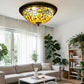 CDH 16" Tiffany Style Flush Mount Ceiling Lights with 40cm Shade (16035CM)