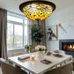 CDH 16" Tiffany Style Flush Mount Ceiling Lights with 40cm Shade (16035CM)